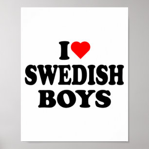 Jag älskar svenska pojkar jag älskar svenska pojka poster