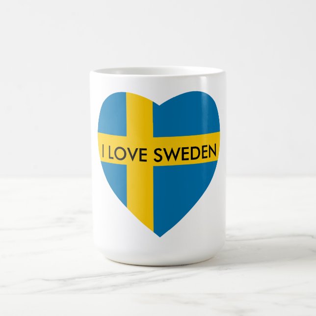 JAG ÄLSKAR SVERIGEHJÄRTA KAFFEMUGG (Center)