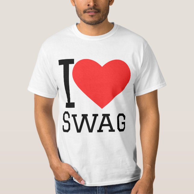 Jag älskar swag t shirt (Framsida)