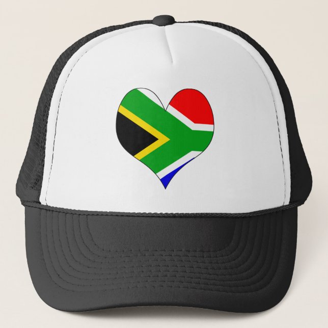 Jag älskar Sydafrika Truckerkeps (Framsida)