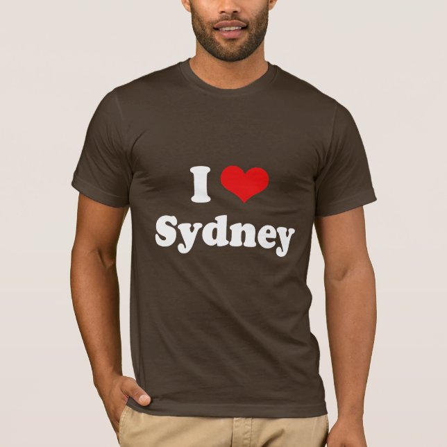 JAG ÄLSKAR SYDNEY T SHIRT (Framsida)