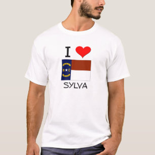 Jag älskar sylvaen North Carolina T-shirt