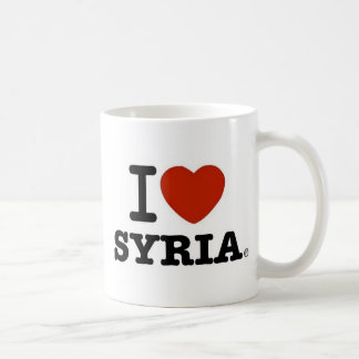 Jag älskar Syrien Kaffemugg