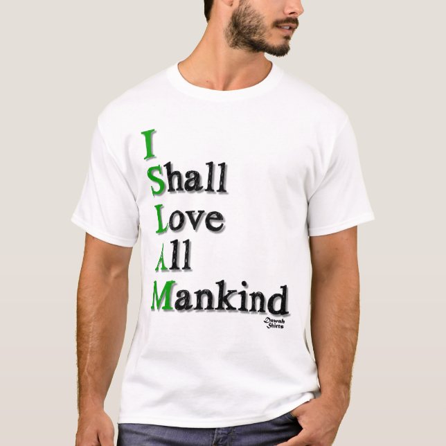 Jag älskar t-shirt (Framsida)