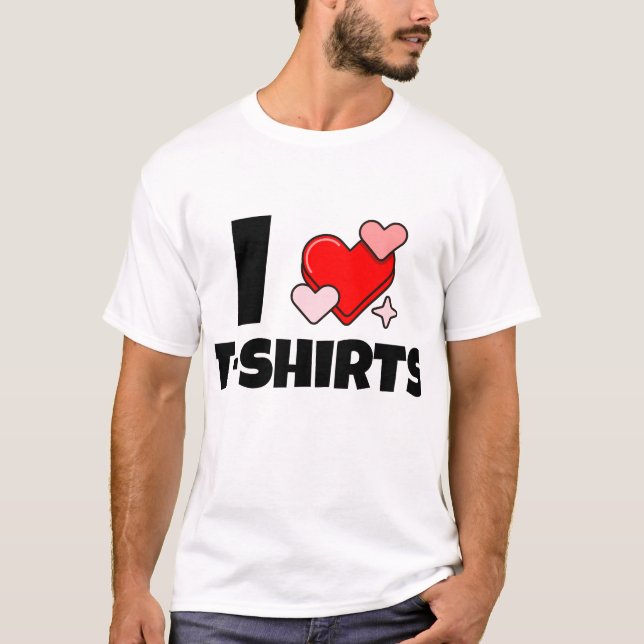 Jag älskar T-Shirts (Framsida)