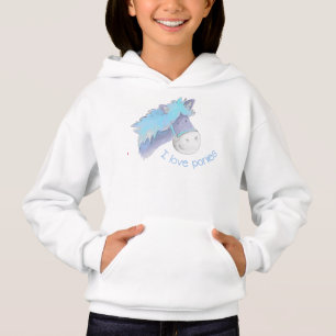 Jag älskar t-skjortan för hästen för konst fö tee shirt