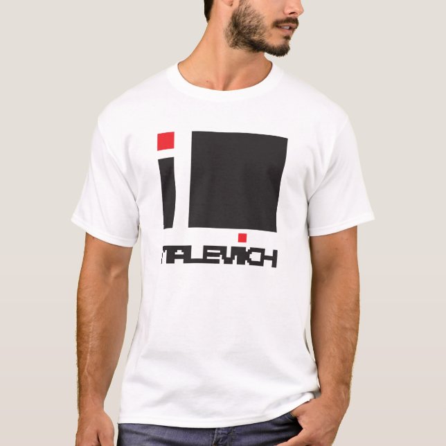 JAG ÄLSKAR T-tröja för KAZIMIR MALEVICH T-shirt (Framsida)