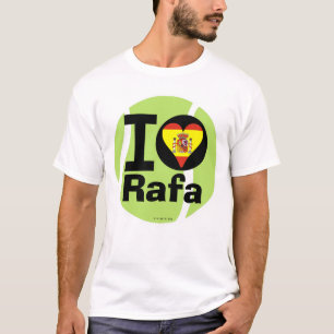 Jag älskar T-tröja för Rafa tennisboll Tröja
