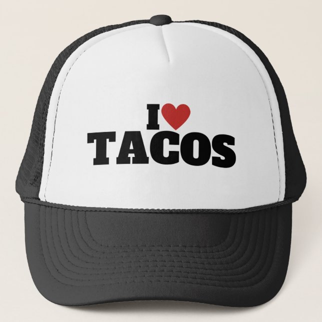 Jag älskar tacos keps (Framsida)