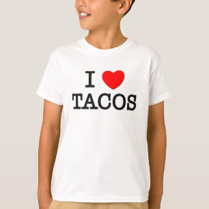 Jag älskar TACOSEN (mat) Tee Shirt