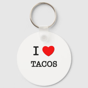 Jag älskar tacosen nyckelring