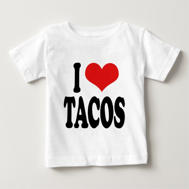 Jag älskar tacosen t-shirt (Framsida)