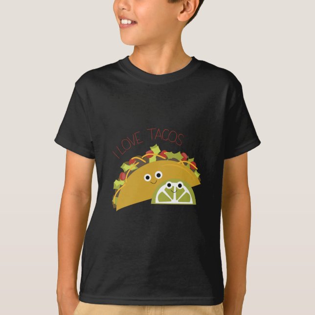 Jag älskar tacosen t shirt (Framsida)