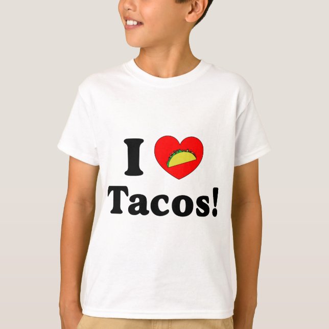 Jag älskar tacosen tröja (Framsida)