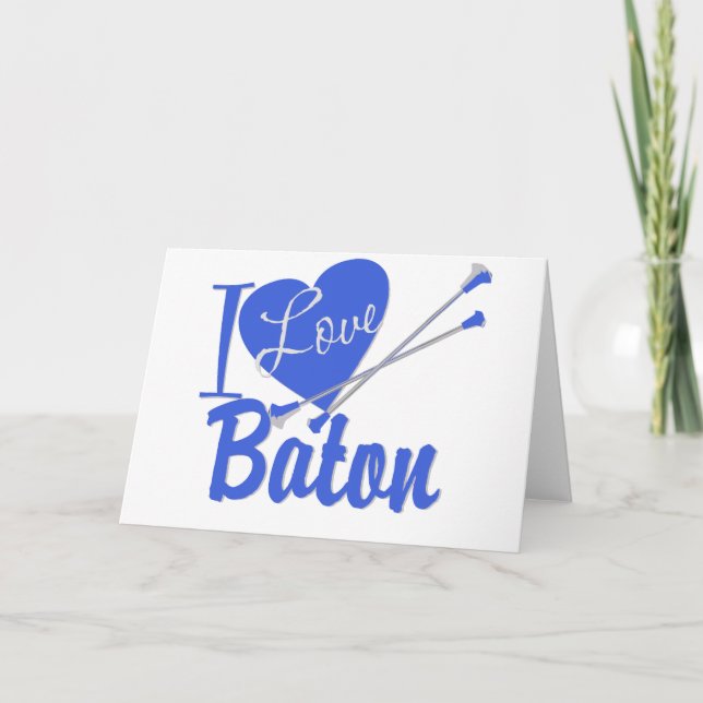 Jag älskar taktpinnen kort (Framsida)