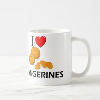Jag älskar Tangerines Kaffemugg