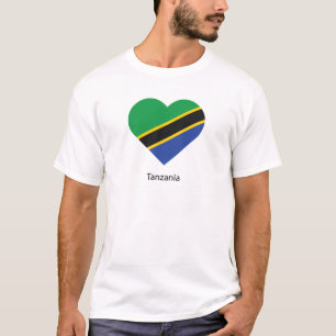 Jag älskar Tanzania T Shirt