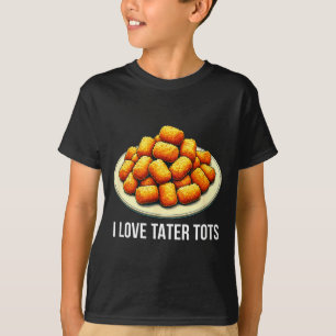 Jag älskar Tater Tots - T Shirt