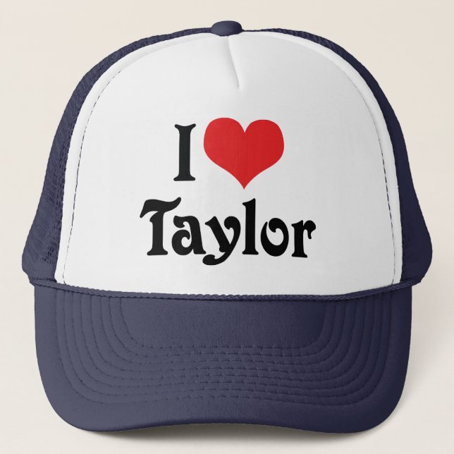 Jag älskar Taylor Keps (Framsida)