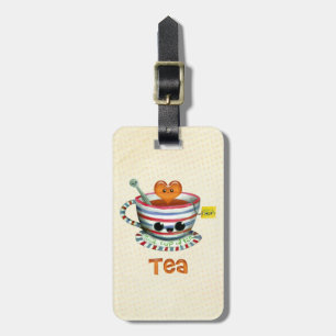 Jag älskar Tea Bagagebricka