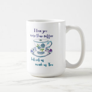 Jag älskar Teamuggen Kaffemugg