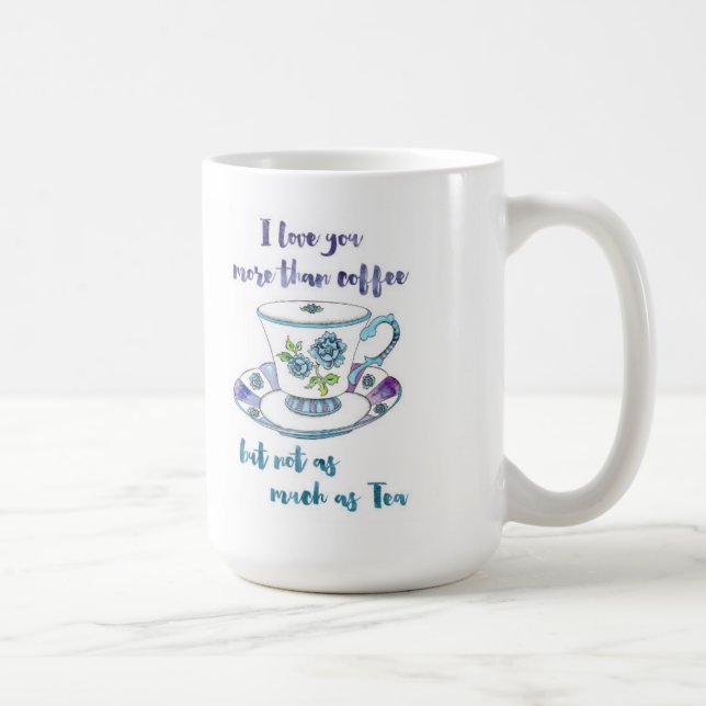 Jag älskar Teamuggen Kaffemugg (Höger)