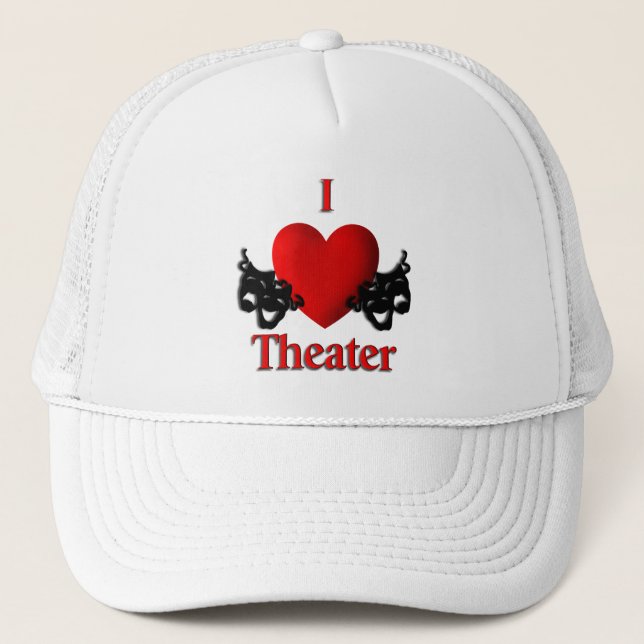 Jag älskar teater truckerkeps (Framsida)