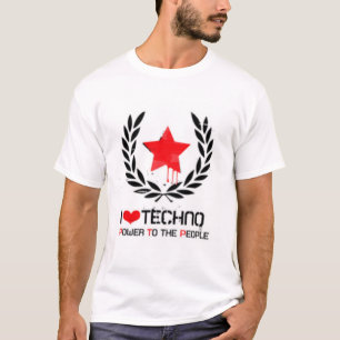 Jag älskar techno tröja