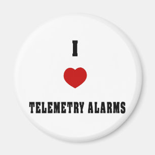 Jag älskar Telemetrylarm Magnet