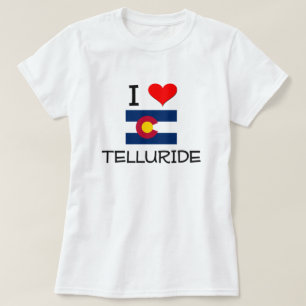 Jag älskar TELLURIDE Colorado T-shirt
