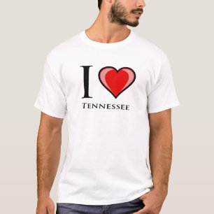Jag älskar Tennessee T-shirt