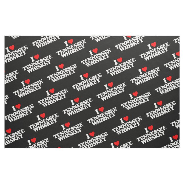JAG ÄLSKAR TENNESSEE WHISKEY TYG (Fat Quarter)