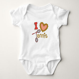 Jag älskar tennis tee
