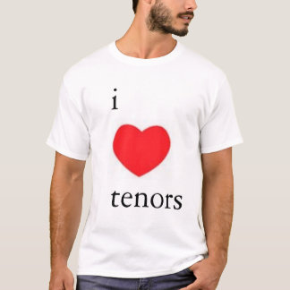 Jag älskar tenorutslagsplatsen tröja