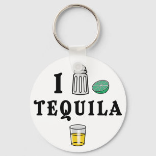 Jag älskar Tequila Nyckelring