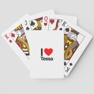 jag älskar tessa spelkort