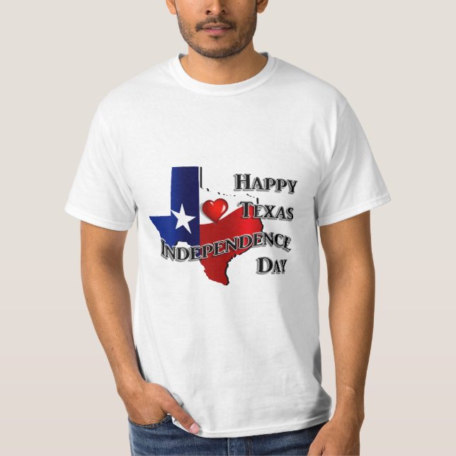 Jag älskar Texas T Shirt (Framsida)