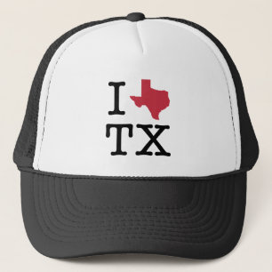 Jag älskar texas truckerkeps