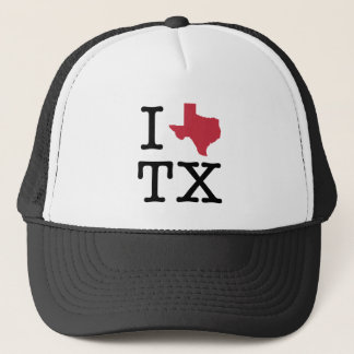 Jag älskar texas truckerkeps