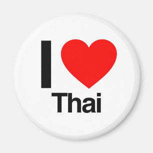 jag älskar thai magnet