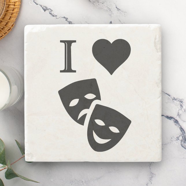 Jag älskar theatren underlägg sten (Skapare uppladdad)