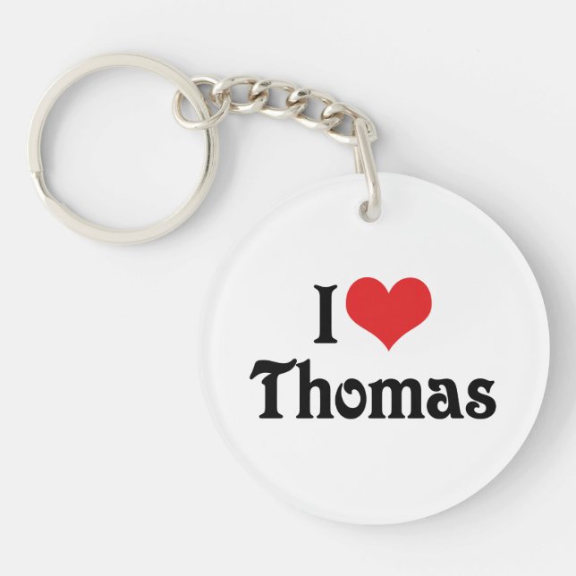Jag älskar Thomas (Framsidan)