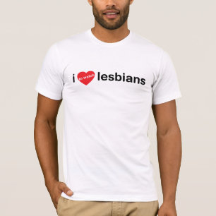 Jag älskar till klockalesbiskar t shirt