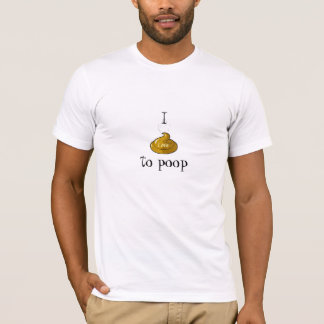 Jag älskar till poop 2 tee shirt