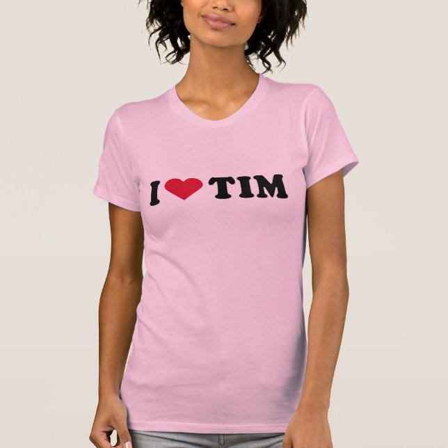JAG ÄLSKAR TIM TEE SHIRT (Framsida)