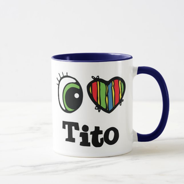 Jag älskar Tito Mugg (Höger)