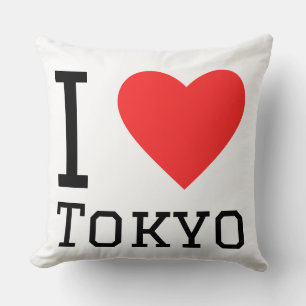 Jag älskar Tokyo Kudde