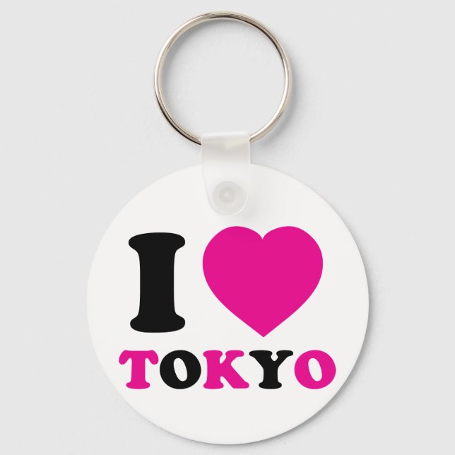 Jag älskar Tokyo Nyckelring (Framsida)