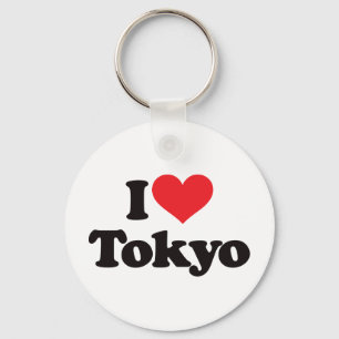 Jag älskar Tokyo Nyckelring