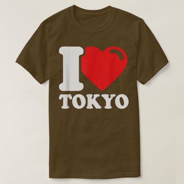 Jag älskar Tokyo  T Shirt (Design framsida)